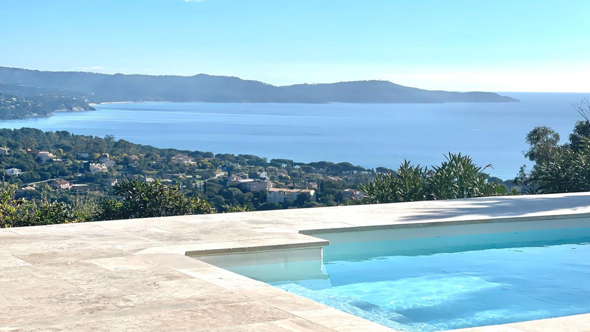 Villa Cacharelle Vue Mer Piscine 滨海卡瓦莱尔 外观 照片