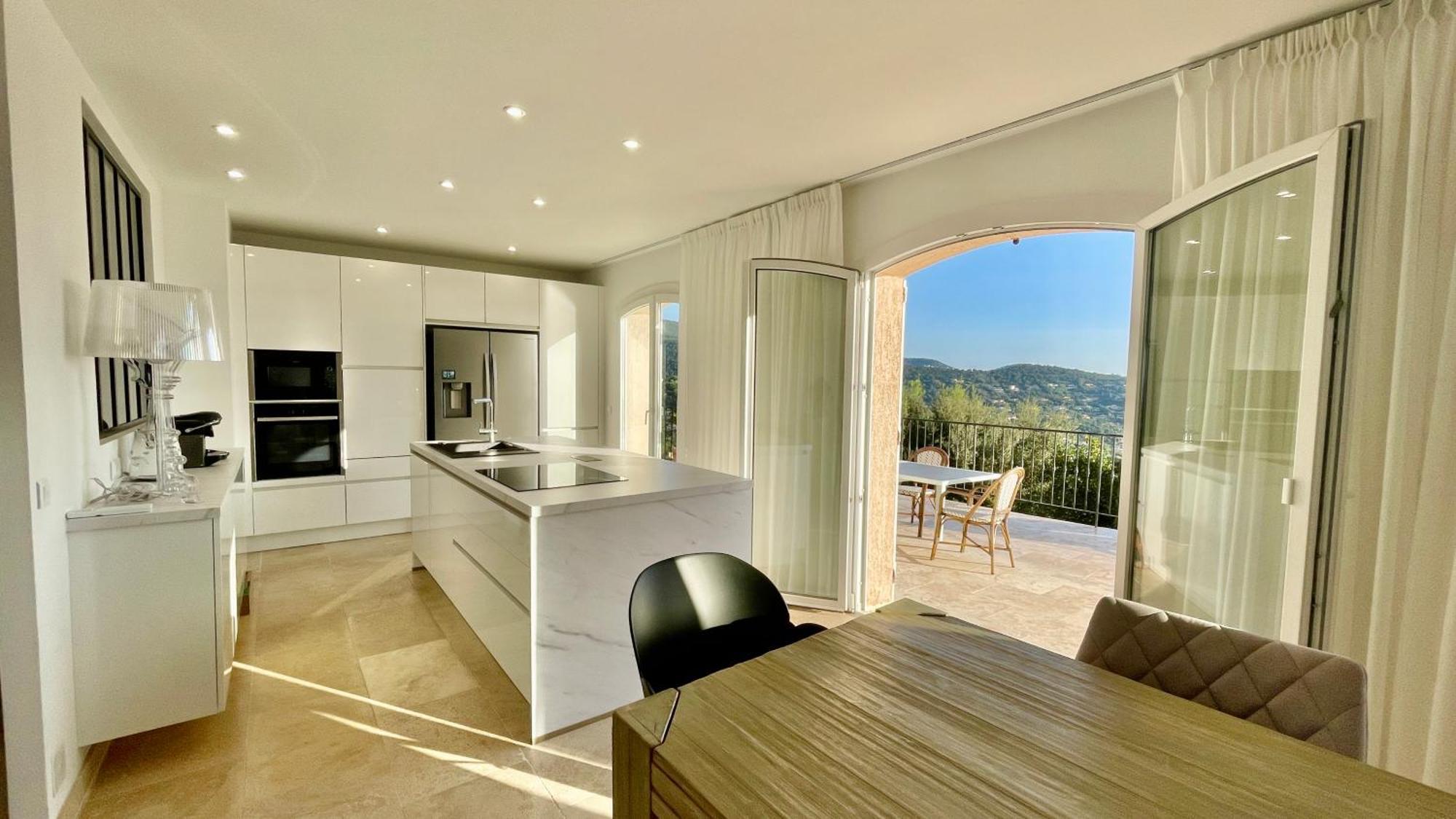 Villa Cacharelle Vue Mer Piscine 滨海卡瓦莱尔 外观 照片