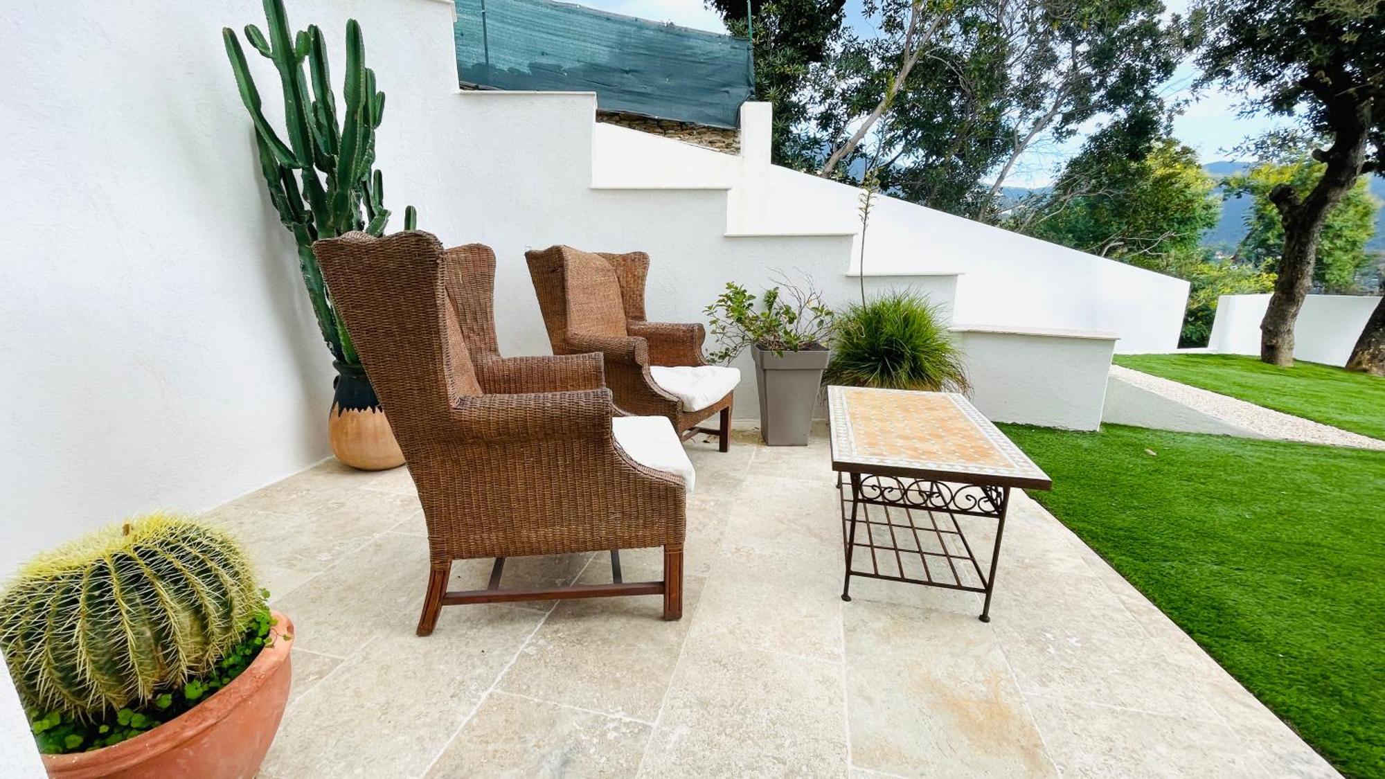 Villa Cacharelle Vue Mer Piscine 滨海卡瓦莱尔 外观 照片
