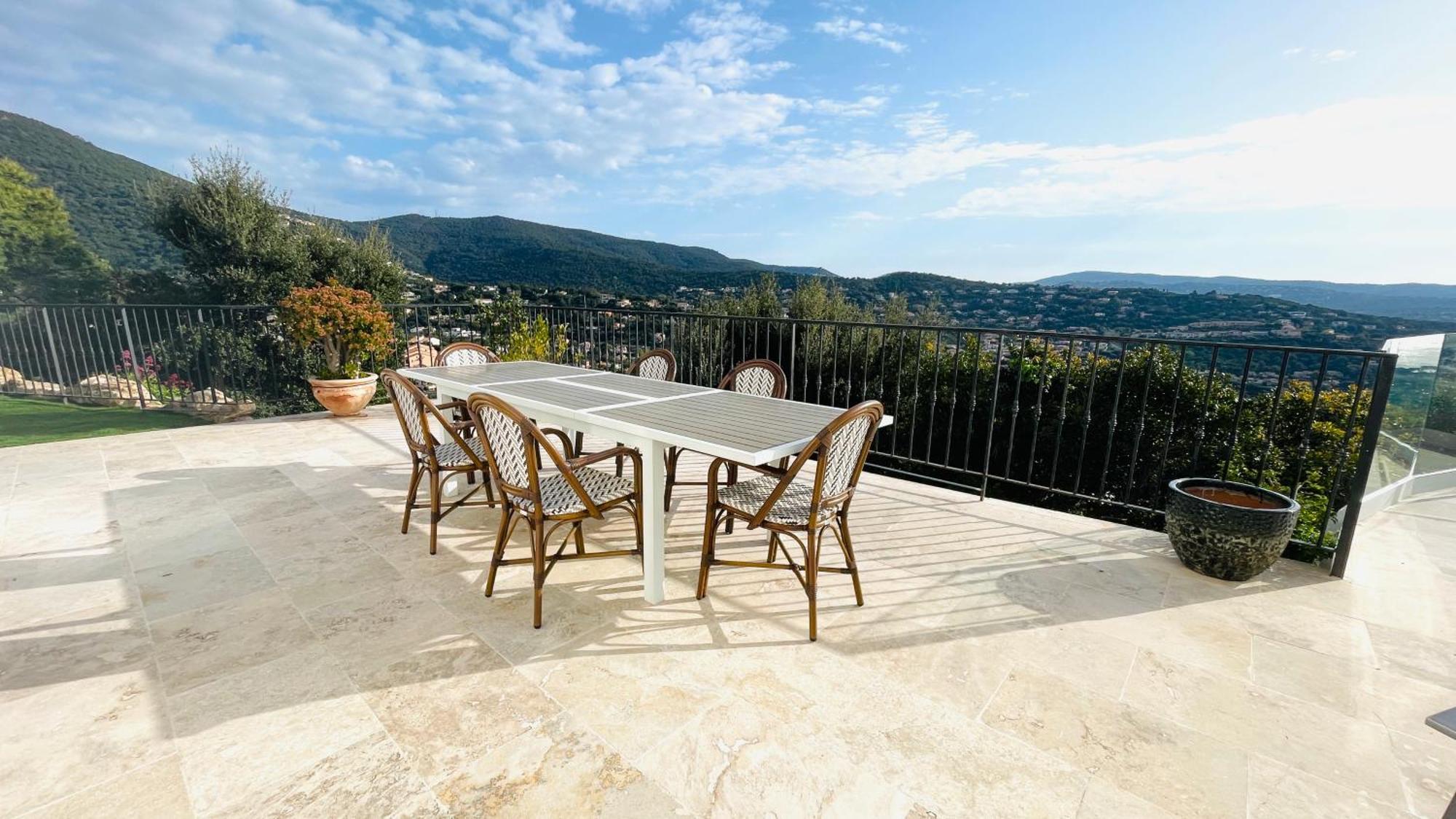 Villa Cacharelle Vue Mer Piscine 滨海卡瓦莱尔 外观 照片