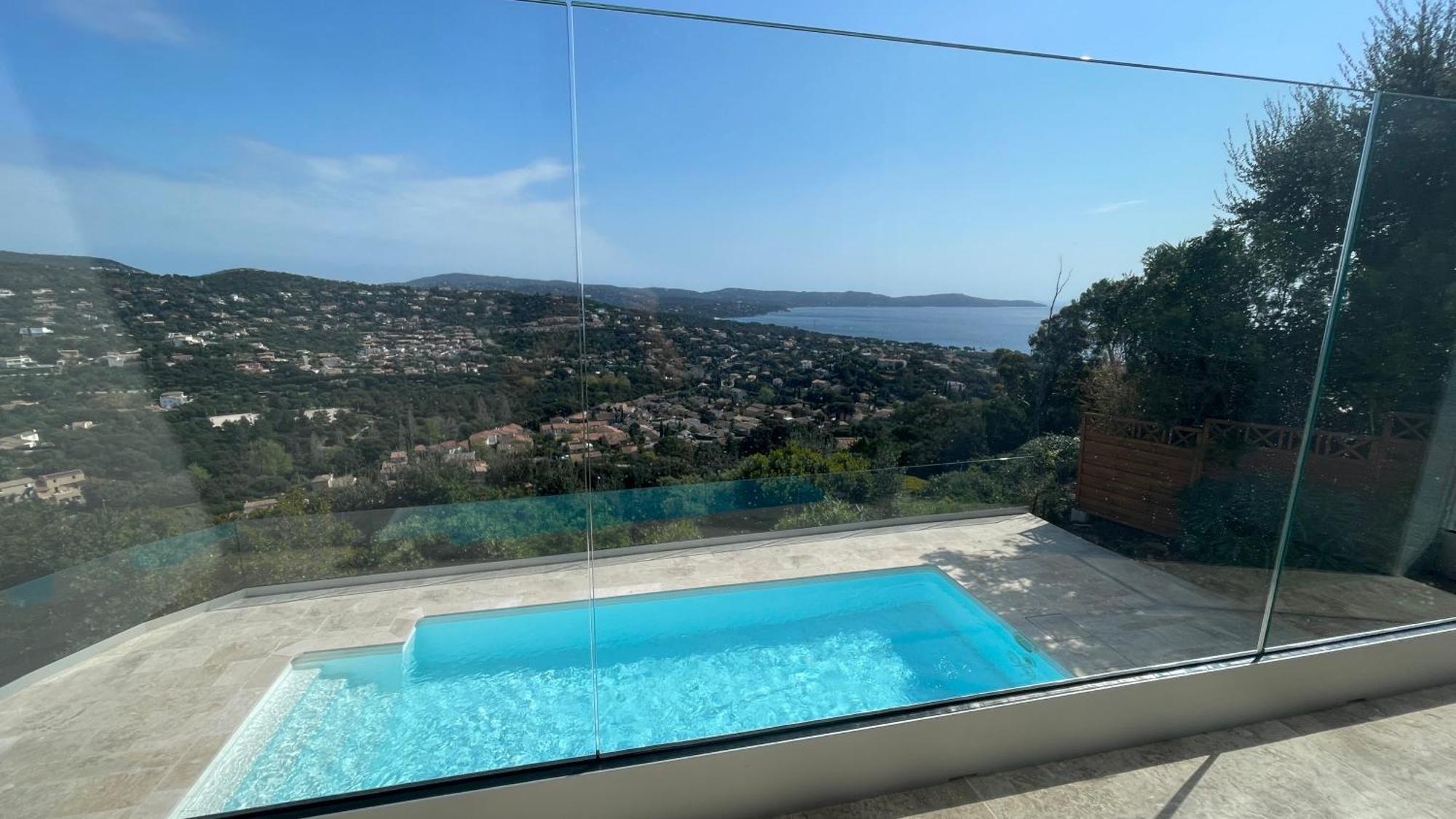 Villa Cacharelle Vue Mer Piscine 滨海卡瓦莱尔 外观 照片